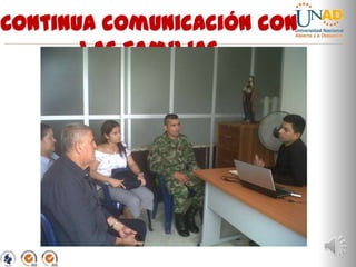 Continua comunicación con
las familias

“Educación para todos con calidad global”

 