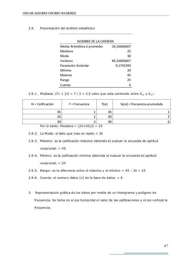 Informe final de un analisis estadistico