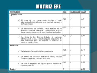 MATRIZ EFE 