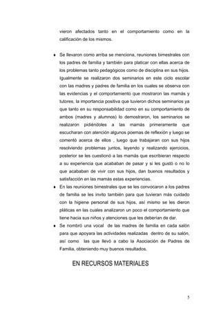 Informe General Del Plan Anual De Actividades
