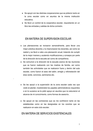 Informe General Del Plan Anual De Actividades