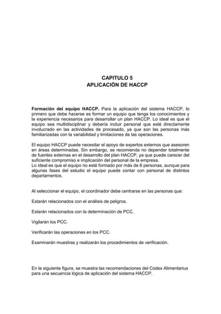 Informe haccp