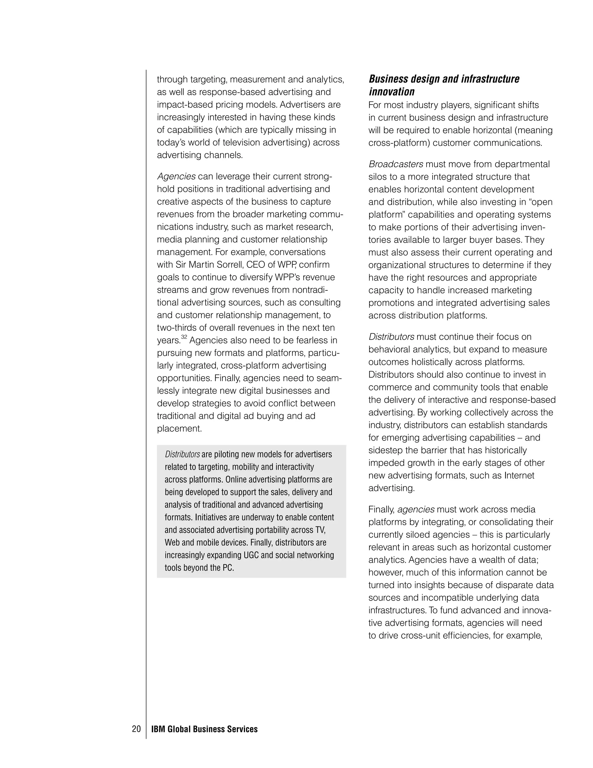 Informe Ibm End of Advertisement as we know it