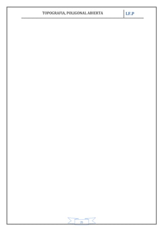 TOPOGRAFIA, POLIGONAL ABIERTA I.F.P
25
 