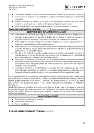 Informe de Evaluación Intermedia del II Plan de Igualdad de la ...