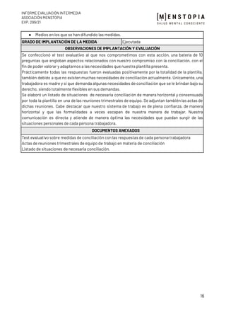 Informe de Evaluación Intermedia del II Plan de Igualdad de la ...