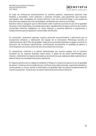 Informe de Evaluación Intermedia del II Plan de Igualdad de la ...