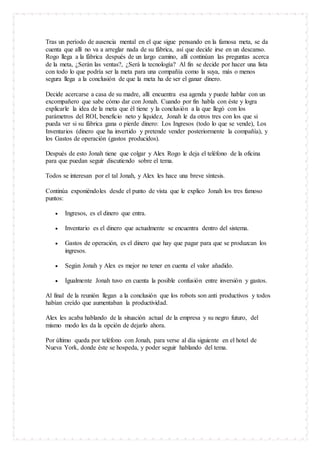 Informe la meta | DOCX