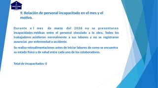Informe mensual CF CONSTRUCCIONES SAS MARZO 2026...pptx