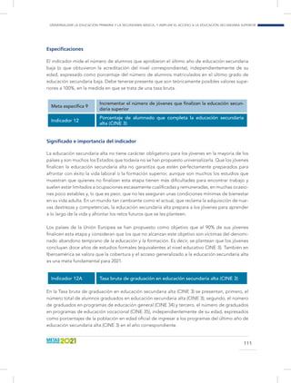 Informe miradas sobre la educación en Iberoamérica 2016. OEI Slide 112