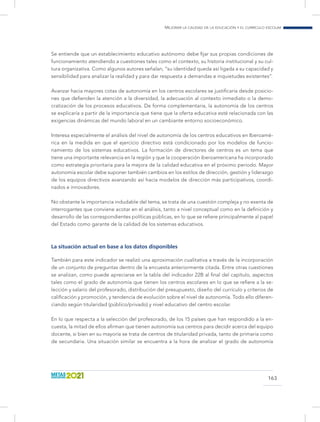 Informe miradas sobre la educación en Iberoamérica 2016. OEI Slide 164