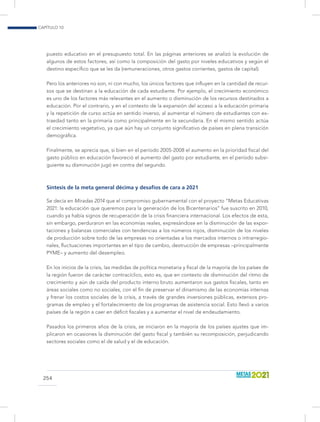 Informe miradas sobre la educación en Iberoamérica 2016. OEI Slide 255