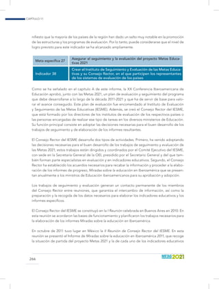 Informe miradas sobre la educación en Iberoamérica 2016. OEI Slide 267
