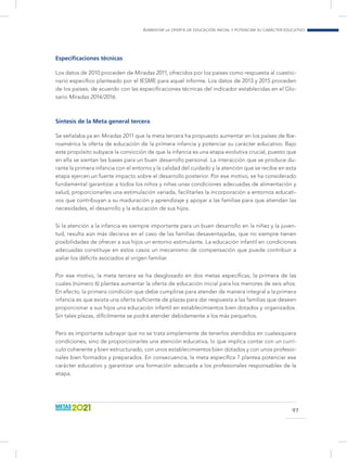 Informe miradas sobre la educación en Iberoamérica 2016. OEI Slide 98