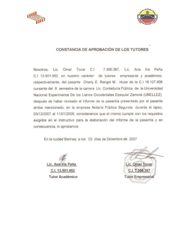 modelo de informe de pasantias unellez 3 638