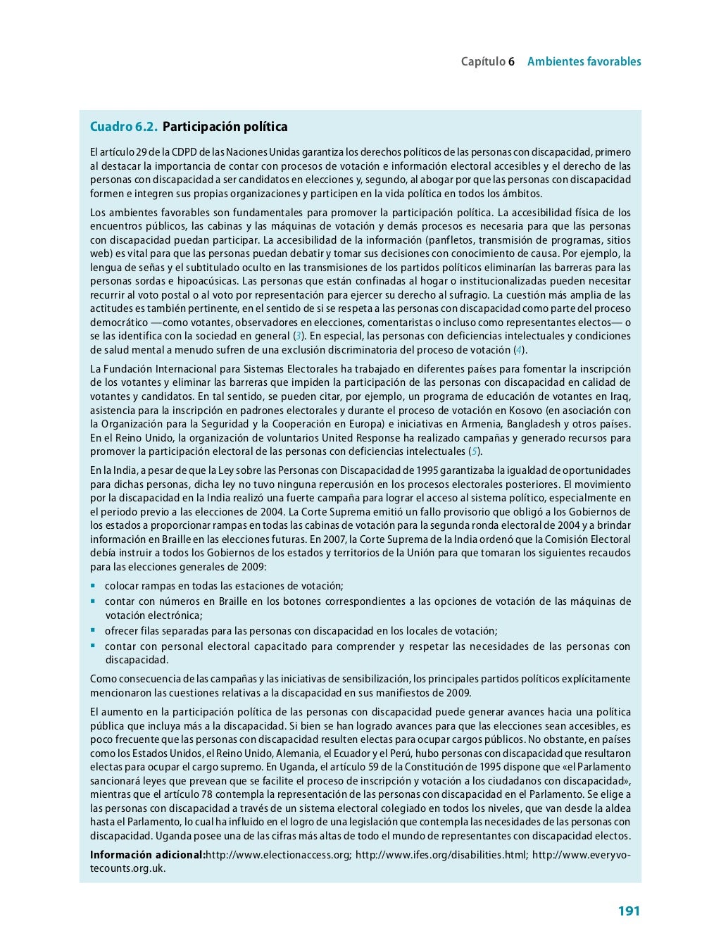 Informe Mundial Sobre La Discapacidad OMS 2011 