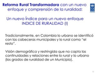 Informe Nacional  de Desarrollo Humano 2011