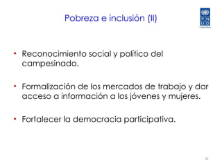 Informe Nacional  de Desarrollo Humano 2011