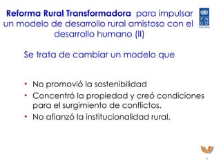 Informe Nacional  de Desarrollo Humano 2011