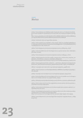Informe OBS: Negocios Colaborativos | PDF