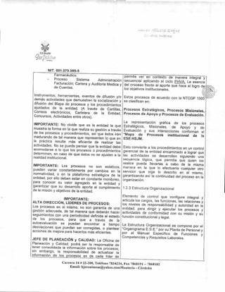 Informe pormenorizado del sistema de control interno E.S.E.HOSPITAL SAN ...