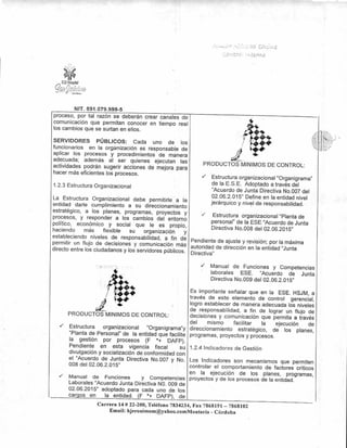 Informe pormenorizado del sistema de control interno E.S.E.HOSPITAL SAN ...