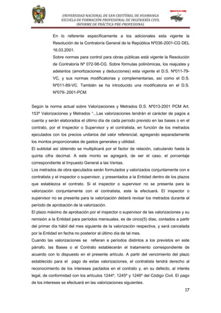 UNIVERSIDAD NACIONAL DE SAN CRISTÓBAL DE HUAMANGA
                ESCUELA DE FORMACIÓN PROFESIONAL DE INGENIERÍA CIVIL
   ...