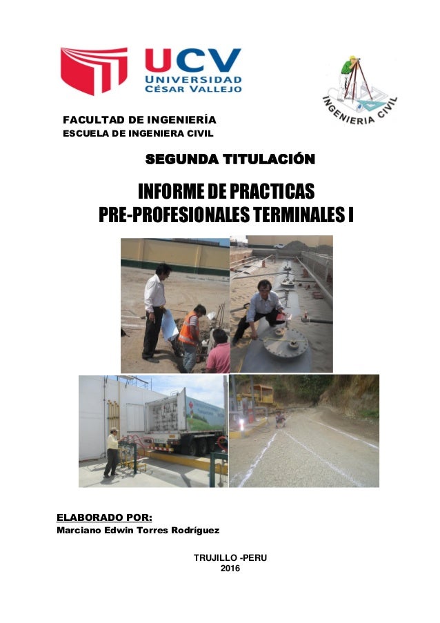 Informe Practicas I De Ingenieria Civil