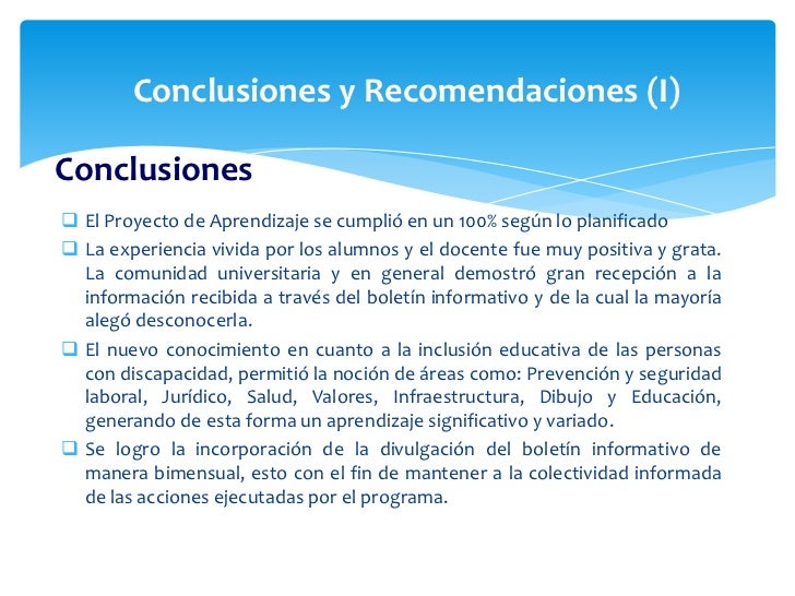 Informe de Proyecto de Aprendizaje Informe de Proyecto de Aprendizaje