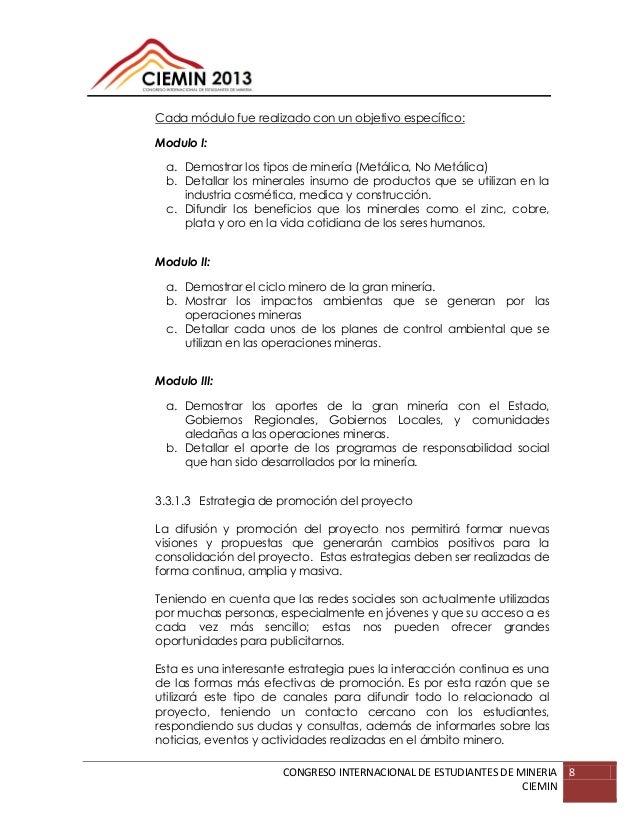 proyecto piloto RRSSMM CIEMIN proyecto piloto RRSSMM CIEMIN