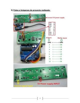7
9) Fotos e Imágenes de proyecto realizado:
 