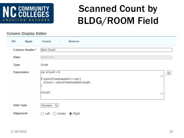 informer equipment inventory public