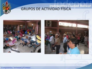 GRUPOS DE ACTIVIDAD FÍSICA
 