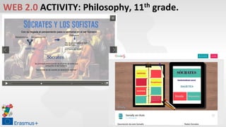 WEB 2.0 ACTIVITY: Philosophy, 11th grade.
 