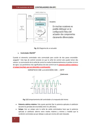 Informe resultados control on off | DOCX