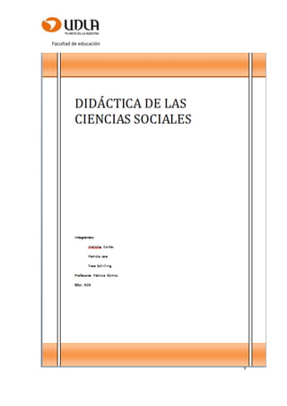 Facultad de educación
5
 