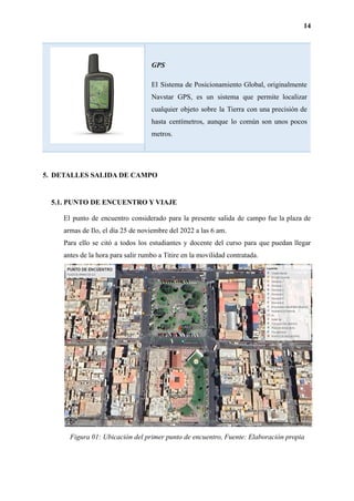 14
GPS
El Sistema de Posicionamiento Global, originalmente
Navstar GPS, es un sistema que permite localizar
cualquier obje...