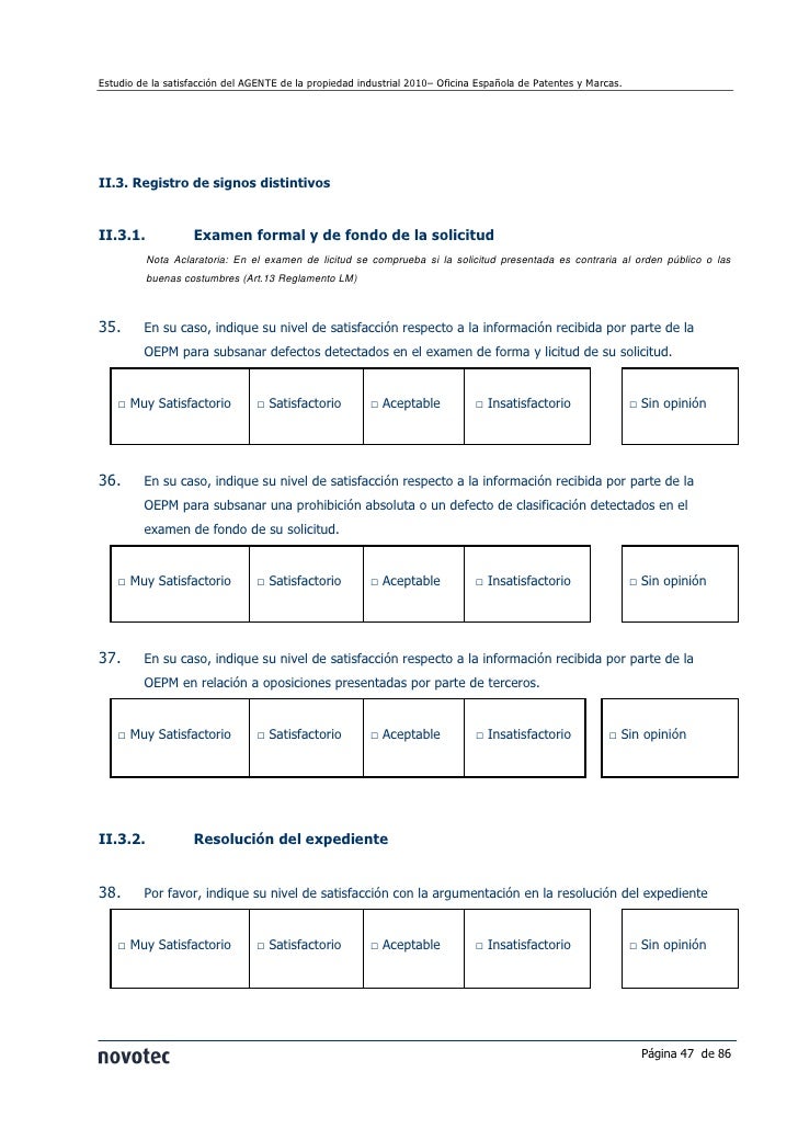 Informe Satisfaccion Oepm Agentes 2011