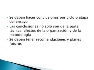 Informe seguimiento - Proyecto A4N