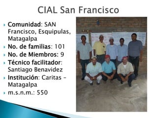 Informe seguimiento - Proyecto A4N