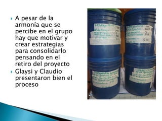 Informe seguimiento - Proyecto A4N