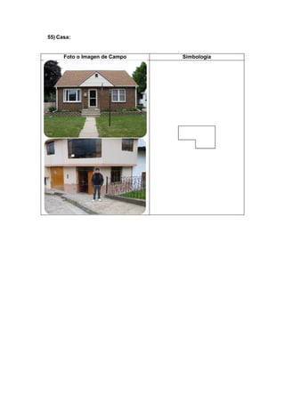 55) Casa:
Foto o Imagen de Campo Simbología
 