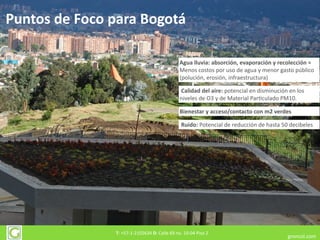 Puntos	
  de	
  Foco	
  para	
  Bogotá

                                                                          Agua	
  ...