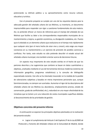 12
MÉTODOS
Ámbito del inventario
Geográfico
En Los Molinos, al igual que en la mayoría de municipios de la comarca de
Guad...