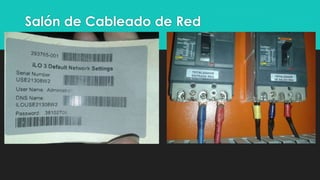 Salón de Cableado de Red
 