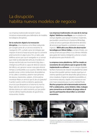 Negocio digital
Canales, productos
y modelos disruptivos
 