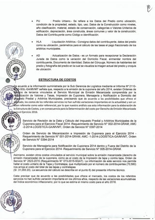 Informe tecnico mecanizada