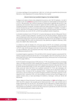 Informe Territorial de la província de Barcelona 2014
