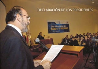 58
DECLARACIÓN DE LOS PRESIDENTES
 