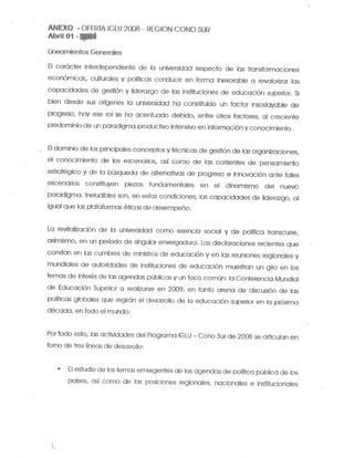 Informe Vicepresidencia Cono Sur